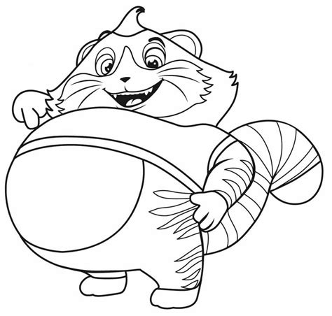Meatball From 44 Cats Coloring Page Free Printable Coloring Pages For