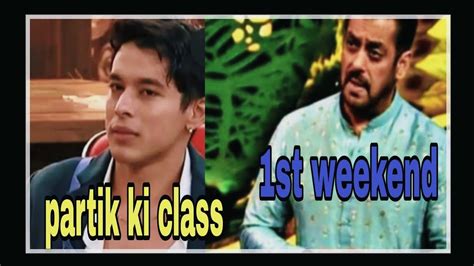 Bigg Boss Weekend Ka Waar Salman Khan Ne Lagae Partik Ki Class Bigg Boss Abdate Filmy