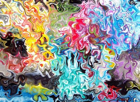 Color Splash Digital Art By Katina Cote Pixels