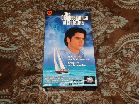 The Disappearance Of Christina Vhs 1994 Rare Oop Mca John Stamos