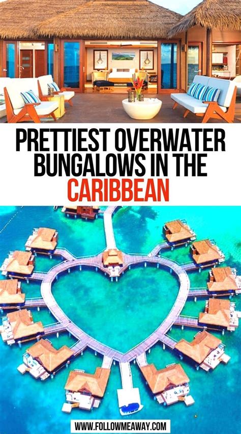 10 Magical Overwater Bungalows In The Caribbean In 2022 Caribbean Travel Overwater Bungalows