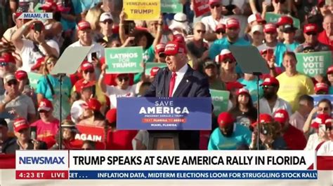 Donald Trump Save America Rally In Miami Florida Full Speech