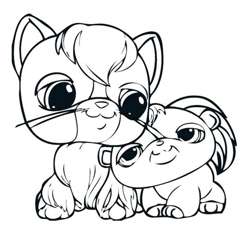 Anime Cat Coloring Pages At Free
