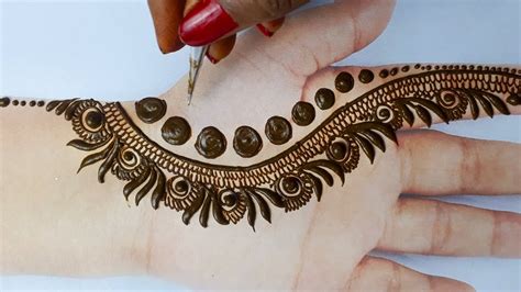 Browse henna mehndi designs images. Gol Tikki Mehndi Designs For Back Hand Images : Gol Tikki ...