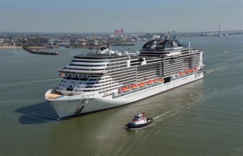 One Of The Worlds Biggest Cruise Ships Msc Meraviglia To Sail From