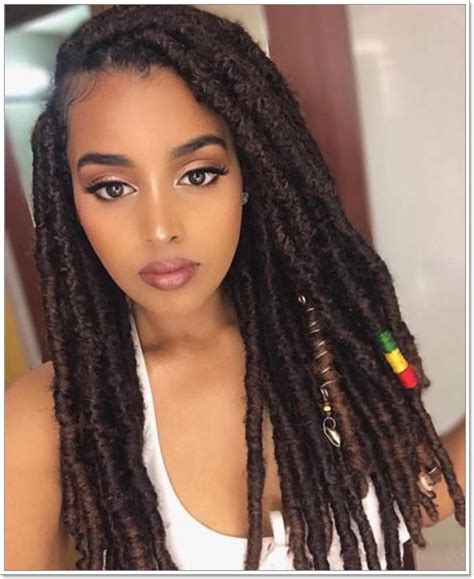 Browse hollywood's best braided hairstyles. 118 Fascinating Faux Locs Hairstyles Styles for 2020