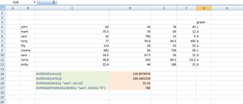 How To Calculate Mean In Excel Geeksforgeeks