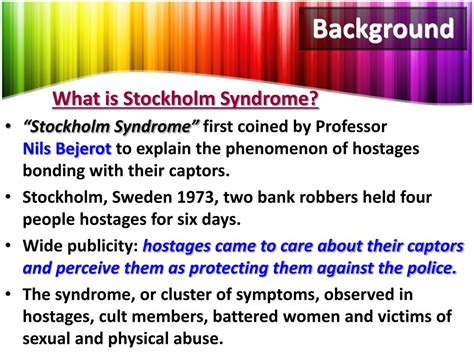 Ppt Stockholm Syndrome Powerpoint Presentation Free Download Id