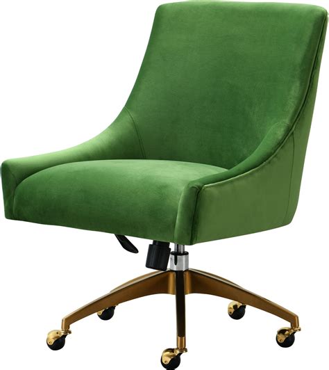 These ergonomic chairs support your posture and help you stay alert while working. Beatrix Green Office Swivel Chair from TOV | Coleman Furniture