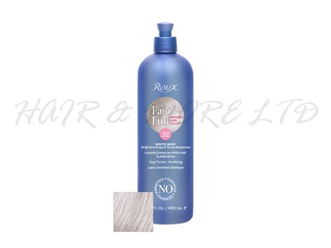 Roux Fanci Full Hair Colour Rinse White Minx 52 450ml Hair And More