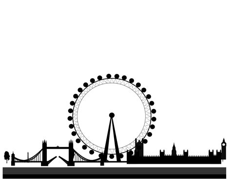 London Skyline Clip Art At Vector Clip Art Online Royalty