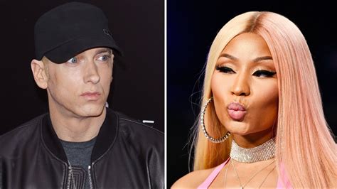 Eminem Reacts To Nicki Minaj Over Dating Rumours Youtube
