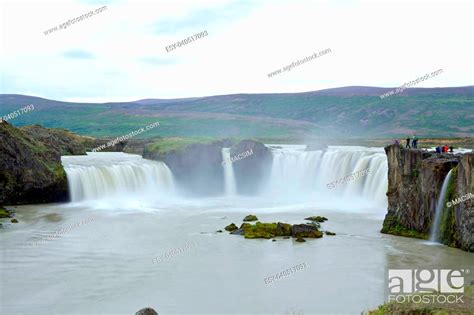 Godafoss Fall Of The Gods One Of The Most Famous And Beautiful