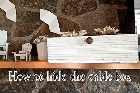 Hide The Cable Box Cable Box Hide Cable Box Hide Cables