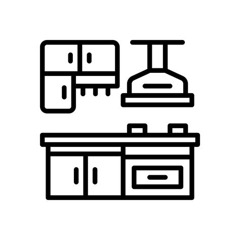 Kitchen Icon For Your Website Mobile Presentation And Logo Design