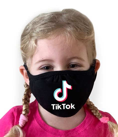Tik Tok Face Mask Childrens Cheap And Cheerful Clothing