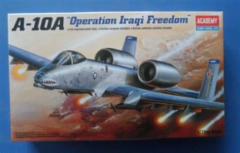 Academy A 10 Iraq Version Aircraft 172 Scale Model Kit 12402 Ebay
