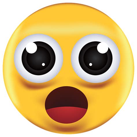 download shocked emoji emoticon royalty free stock illustration image pixabay