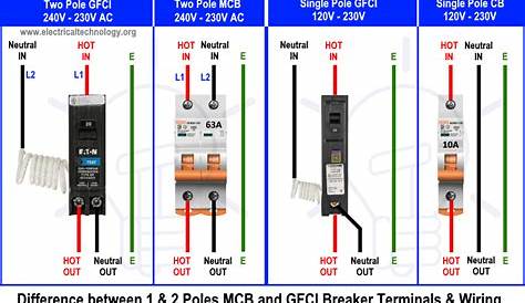miniature circuit breaker wiring diagram