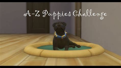 The Sims 4 A Z Puppies Challenge Youtube