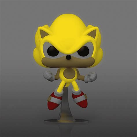 Funko Pop Lot Super Sonic And Knuckles Town