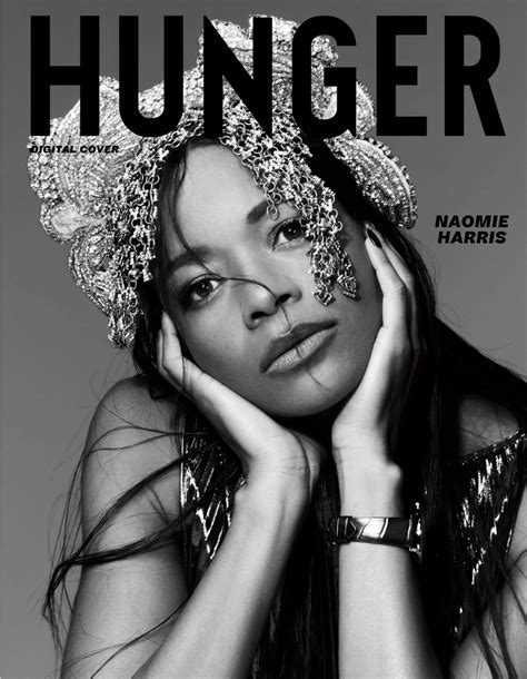 Naomie Harris For Hunger Magazine April Issue Magarila