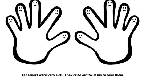 23+ inspirational pictures Ten Lepers Coloring Page - Sunday School