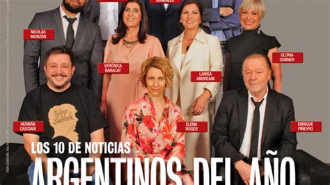 Los 10 Argentinos Del Año Noticias