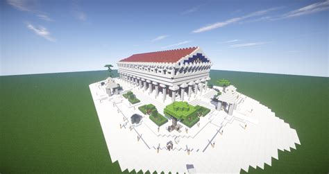 Great Greek Temple Minecraft Map