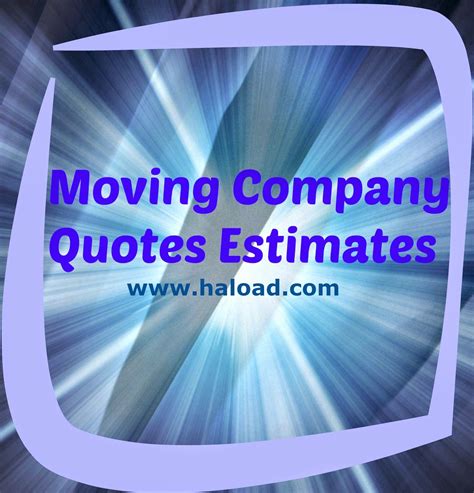 Moving Company Quotes Estimates Moving Company Quotes Quote Estimate