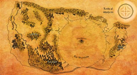 Fantasy Map For Rpg Campaign By Therefor Fallen On Deviantart