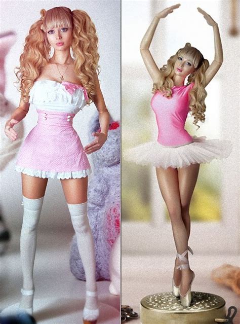 整形はしてません。ロシアのリアルバービー人形はお人形さんのように育成されていた：ザイーガ