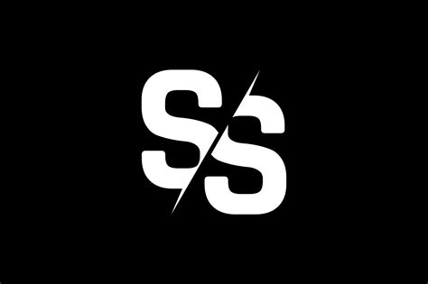 Monogram Ss Logo Design Illustration Par Greenlines Studios · Creative