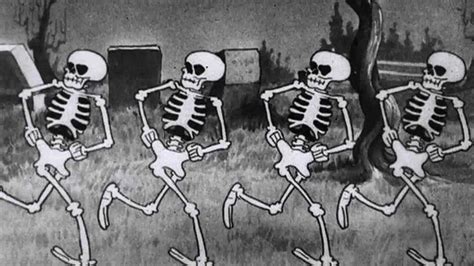 Skeleton Dance 1929 Walt Disney Skeleton Dance Classic Cartoons