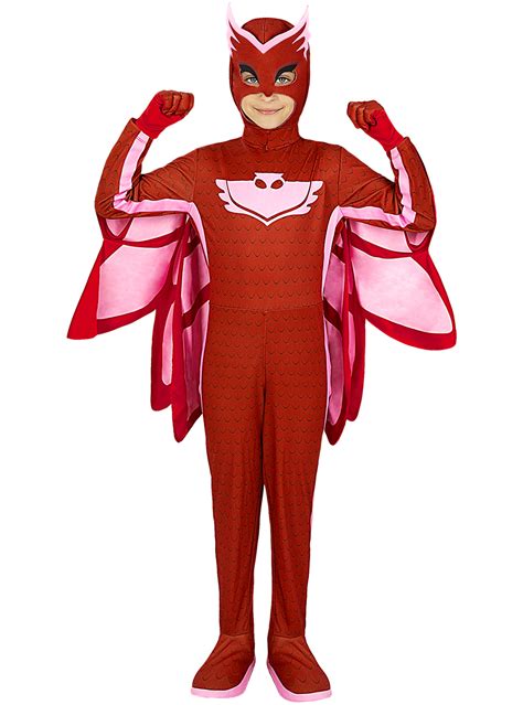 Deluxe Owlette Pj Masks Costume For Girls Express Delivery Funidelia