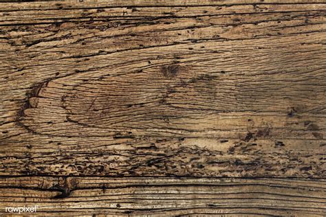Close Up Of An Old Rustic Plank Free Image By
