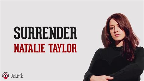 Surrender Natalie Taylor Youtube
