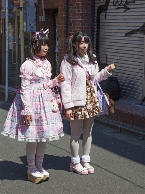 Harajuku Girls In Tokyo Japan Editorial Photo Image Of Clothing