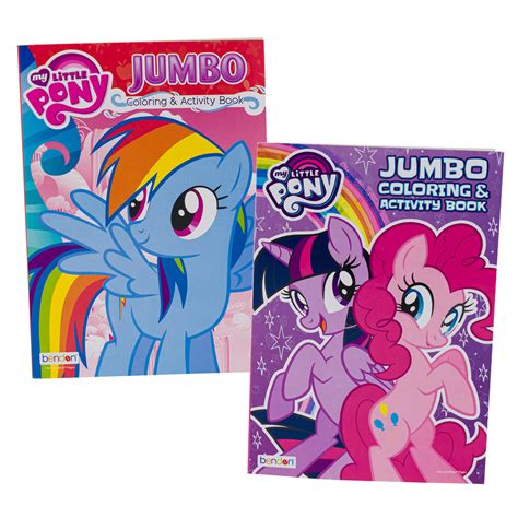 Wholesale 80pg My Little Pony Jumbo Coloring Book MULTICOLOR