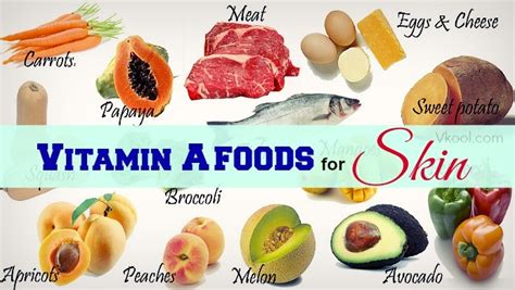 What does vitamin a do for your skin? List of 11 best vitamin A foods for skin