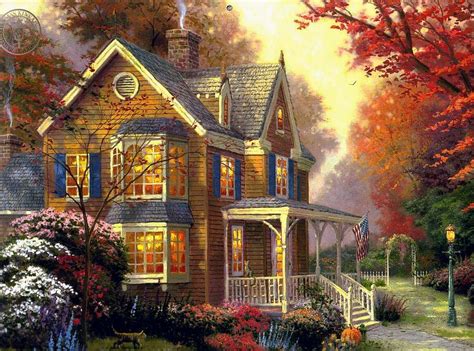 Кладовка Левконои Thomas Kinkade Art Thomas Kinkade Paintings Art