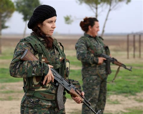 Kurdish Women Fighters
