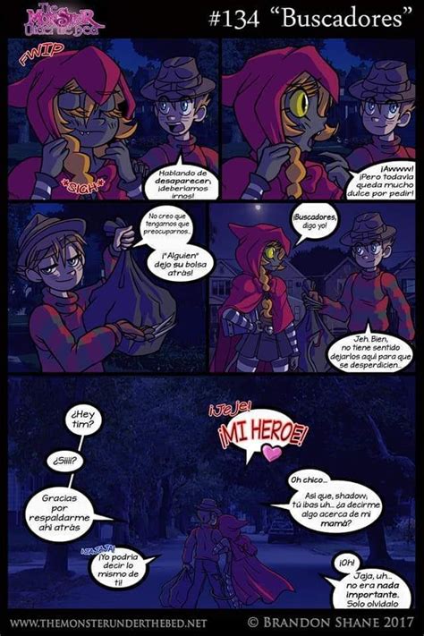 THE MONSTER UNDER THE BED PAG 133 Y 134 Monstruos Historietas