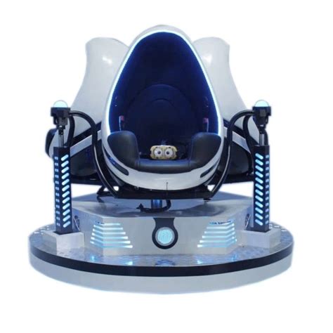 360 Degree Vr Motion Chair Children Adults 3 Seats 9d Vr Egg Chair