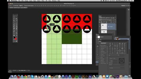 How To Make Grid In Photoshop Youtube