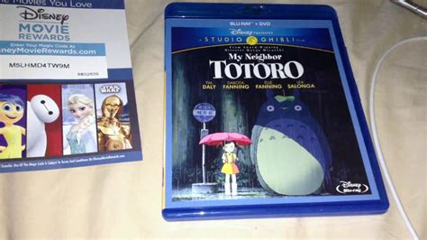 My Neighbor Totoro Blu Raydvd Unboxing Video Dailymotion