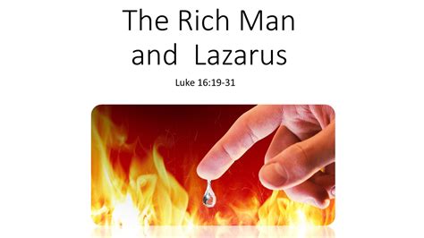 The Rich Man And Lazarus Springer Road Church Of Christ