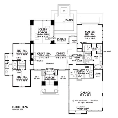 It can be used as a rental space. Plan of the Week Under 2500 sq ft - The Clearlake 1272 ...