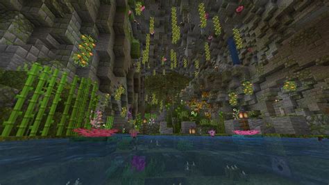 I Made A Lush Caves Inspired Axolotl Sanctuary Basement Rminecraft