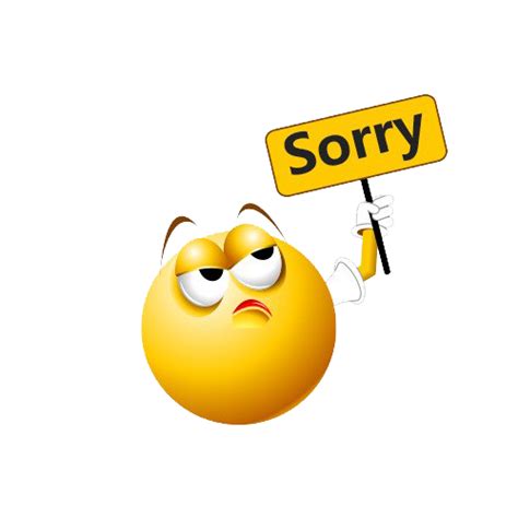 Sorry Emoji Png Image Background Png Arts Images And Photos Finder